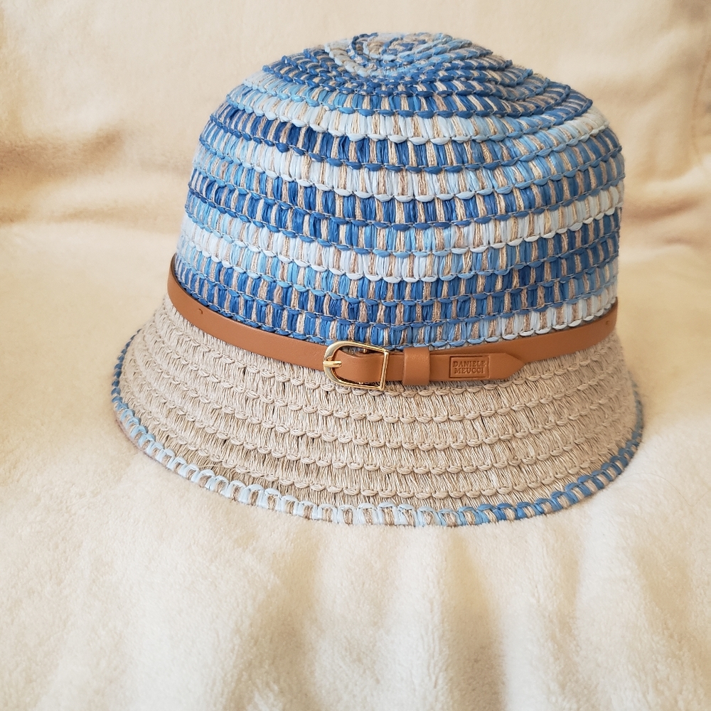 Daniele Meucci soft straw hat